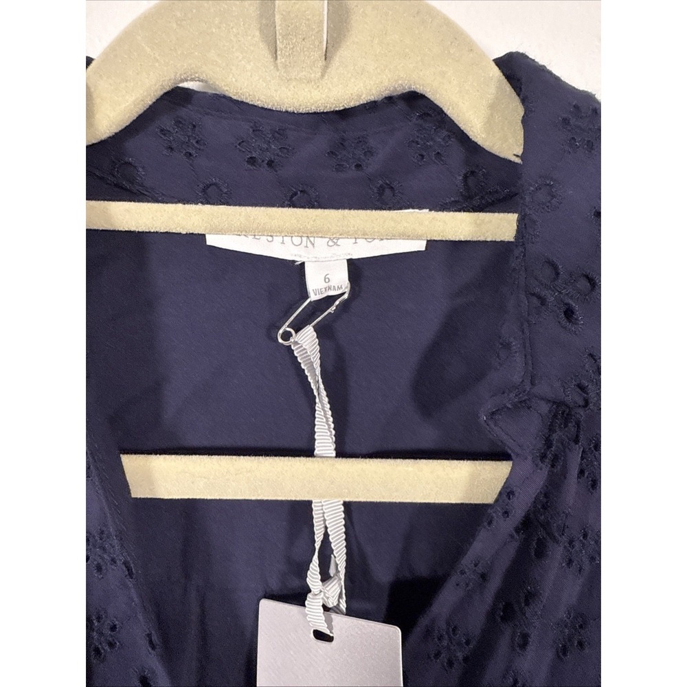 NWT Preston & York Islet Dress Navy Lined Gabby Z1 - Picture 4 of 8